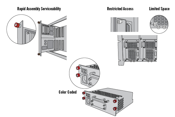 Captive Screw Application
